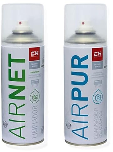 REPORSHOP - Airnet + Airpur Limpiador Eliminador Olores Sistemas Aire Acondicionado