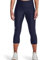 Under Armour Damen Armour Hi Capri, 3/4 lange Damen Sport Leggings, hochtaillierte Sporthose mit 4-Way-Stretch und rutschfestem Bund, ideal für Yoga, Pilates, Radfahren, etc.