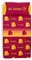 hermet AS Roma - Completo Lenzuola e Federe, Letto Singolo, 100% Cotone, Prodotto Ufficiale, Unisex