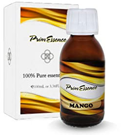 PrimEssence Ätherische Öle,Premium-Öl, geeignet für Einstellung, Hygiene, Kosmetik, Luftbefeuchter, Diffusor, Ätherisches Öl zur Seifenherstellung, Kerzen, Romantische Nacht (Mango, 100 ml)