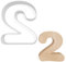 Number 2 Cookie Cutter - 3 Sizes