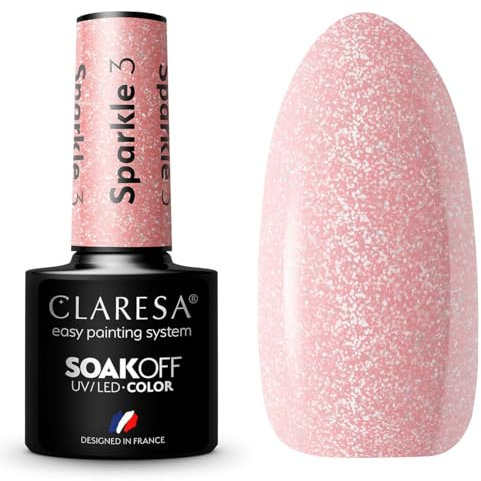 3 Sparkle UV Nagellack 5 ml Claresa