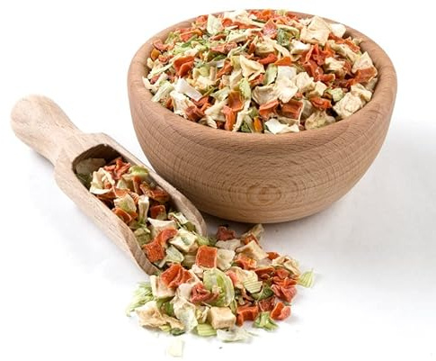 SoleilFOOD Gewürze Suppengrün Suppengemüse für Suppen, Suppengewürz, getrocknetes Gemüse Brühe 250g
