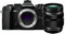 OM SYSTEM OM-5 Micro Four Thirds System Camera incl. lens M.Zuiko Digital ED 12-40mm PRO II, 20 MP Live MOS Sensor, Improved 5-Axis Image Stabilisation, Black/Black