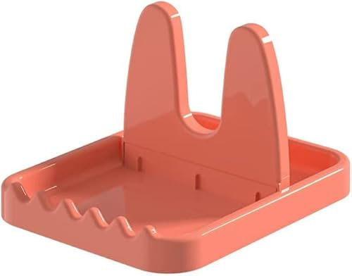 Rutschfeste Löffelablagen, Topfdeckel und Kochlöffelständer Küche Topfdeckelhalter Multifunktionsablage für Pfannendeckel Kochlöffel zur Vermeidung von Tropfflecken, ideal für Küchenutensilien