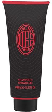 Milan | Shampoo & Duschgel für Herren, holziger und würziger Duft, elegante Verpackung von Rossonero, Made in Italy, 400 ml