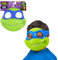 Les tortues Ninja, Ninja Turtle Maske, Kostüm, zufälliges Modell, für Kinder ab 4 Jahren, TU825, Grün