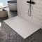receveur de douche en mineralmarbre plein ladite pierre, Gelcoat, bonde incluse (apo80160bia) 80x160