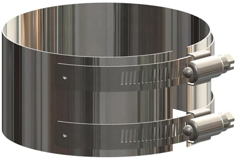 ATEC Edelstahl-Schornsteinband DN60/100