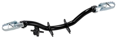 Fußrastenträger für Seitenständer, mit MX Fußrasten verinkt - für Simson S50, S51, S53, S70, S83