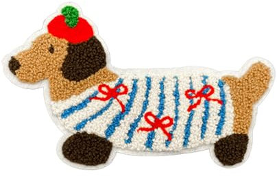 Dackel Applikationen Hund Patches Für Handgemachte Stirnband Handwerk Projekt Haarspange Tasche Shirt Nähen Kleidungsstück Kleidung Dekoration