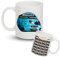 Luxury Desing Regalo personalizado - Tazas para personalizar - Taza personalizada nombre - George Russell - Taza personalizada Formula 1 - Regalos formula 1 - F1 (Casco George Russell)