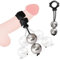 BDSMAGE Verstellbar Pennisring mit Gewichteter Balls,Penisringe Cockringe Hodenstrecker Ballstretcher Eichelring Hodenring Erotisck Sex Spielzeug für die Männer extrem (360g)