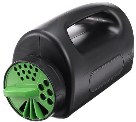 Spareder - Spruzzatore manuale multifunzione da 2 l | Dispensatore di sale per fertilizzanti aperti mobili, spruzzatore compatibile in ghisa di neve, da giardino – consente una