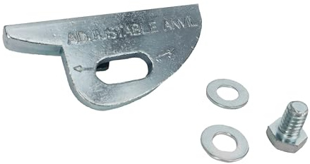 GRÜNTEK Ersatz-Amboss für Baumschere GRIZZLY, mit Halteschraube und Unterlegscheiben, kompatibel mit Amboss-Getriebe-Astschere GRIZZLY