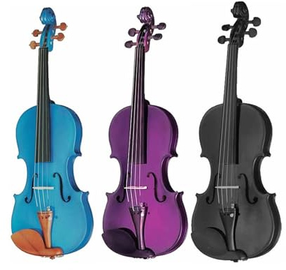 Professionelle Violinen Bunte Geige Für Anfänger Ein Kreatives Musikinstrument Für Erwachsene