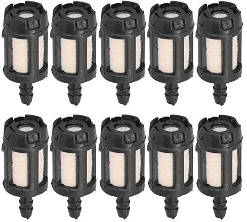 Kettensägen-Kraftstofffilter-Set, Langlebige Ersatzteile für, Einfache Installation, 10 Stück, für, ABS-Material