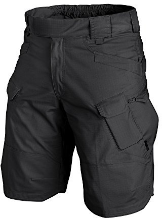 Helikon-Tex Urban Tactical Shorts 11'' - Polycotton Ripstop - Schwarz, M, Schwarz