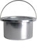 kowaku Pot intérieur de chauffe-cire, pot de cire en métal vide peut épilation bol de cire remplacement de machine de cire pot de fusion