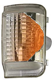 Fiat Ducato 2006- Mini-Bus-Türspiegelleuchte rechts, transparent mit bernsteinfarbenem Diffusor