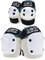 187 KILLER PADS Paquete combinado de rodilleras, coderas, azul piedra, talla XS