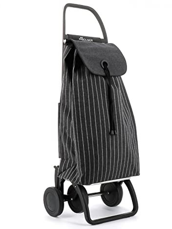Rolser Einkaufstrolley I-Max Tailor 4 Räder - Carbon