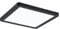 Paulmann 71014 LED Panel Atria Shine 190x190mm eckig incl. 1x11,2 W Tageslichtweiß Schwarz Lichtpanel Kunststoff Deckenpanel 4000 K