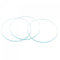 sourcing map 6Stk. Uhrenglas Ersatzteile Armbanduhr runde Linse Kristall Glas flach 24,5mm Dmr. klar