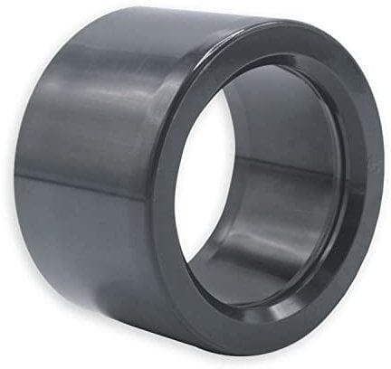 PVC-Reduzierung I 63 mm x 50 mm I Reduktionsmuffe I PVC-Rohrmuffe mit 2-Anschlüssen I Rohr-Verbindungsstück für PVC-Rohre und PVC-Fittinge I bm185