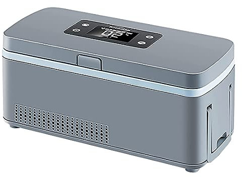 FSCLJ Scatola Termica Portatile per insulina, Mini Frigorifero per farmaci Scatola da Viaggio per Auto Borsa Termica Medica Borsa frigo per contenitori refrigerati per Viaggi, casa