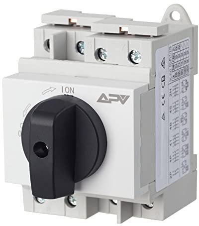 DC Trennschalter Leistungsschalter 1200V PV Solar Ausschalter 4-polig 32A IP20