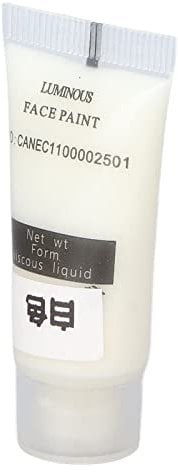 Vernici Fluorescenti, Vernici Al Neon Luminose a Base d'acqua Scure di Lunga Durata Sicure per i Graffiti (Bianco)