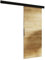 KIER FURNITURE Schiebetür Komplettset MALIBU - Tür mit Laufschiene - Schiebetürsystem - Raumspartür - Innentüren - Sliding Door Set - Craft Eiche B86xH205xT1,6cm