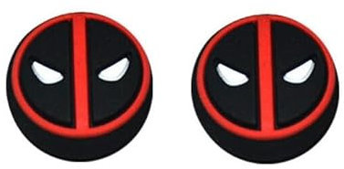 Pack of 2pcs deadpool Thumb Grips for PS5 PS4 XBOX One X S Joystick Controller Skin Caps - PARTS4U®