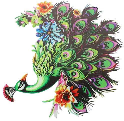Cabilock Eisenpfau Pfauen-wandornament Pfau-anhänger Pfauen-wanddekoration Aus Eisen Vogel Hängender Anhänger Metall-pfau-wandkunst Vogel Wandkunst Pfau Handwerk Wandschmuck Draussen