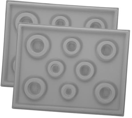 NUOBESTY 2stücke Perlenbrett Für Schmuckdesign Perlentablett Aus Hochwertigem Perlenmesswerkzeuge Für Handwerk Stabiles Perlenzubehör Perlendesignbrett Für Einfache Bedienung