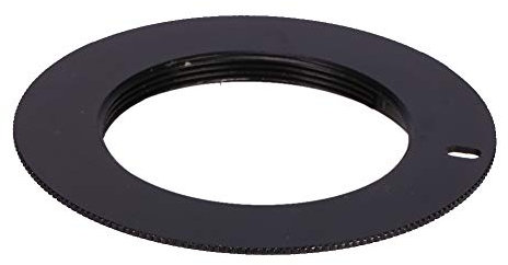 M42-AF Obiettivo M42 su AF Minolta e DSLR Anello Adattatore di Montaggio in Metallo Nero Adatto per Minolta e DSLR