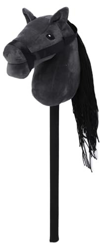 Höhe Plüschpferd,Pferdestock-Spielzeug,70 cm Höhe Plüschpferd Stockspielzeug Niedlicher Ausdruck 2 Soundeffekt Outdoor Gefülltes Stockpferd