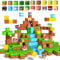 Magnetische Bausteine Spielzeug ab 3 4 5 6 Jahre Magnet Bausteine Baby Spielzeug für Kinder Weihnachten Geburtstag Geschenk Magnetic Blocks Montessori Spielzeug ab 5 6 7 8+ Jahre Mädchen Junge 54St