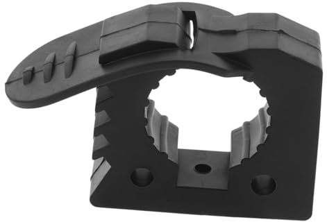 OSOLADY Quick Installation Pipe Clamp Car Accessories Automotive Accessories Quick-release Rubber Clamp Quick Release Clamp for Van Pole Clamp Quick Release Clamp for Boat Black