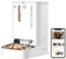 PETKIT Automatic Cat Feeder with Camera, 1080P HD Video with Night Vision, 2-Way Audio, Remote App Control Automatic Cat Food Dispenser with Dual Food Hopper, Portion Control, Battery Back-up, 5L