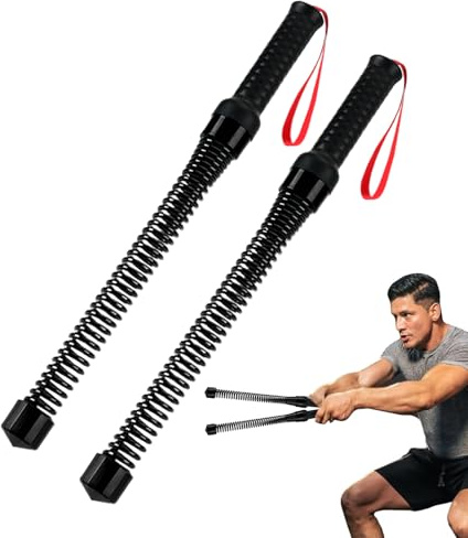 Kabellose Battle Ropes,Fitnessseile Für Training - Tragbares Fitnessgerät Ohne Kabel Für Heimtraining Büro, Vielseitiges Outdoor-Krafttraining