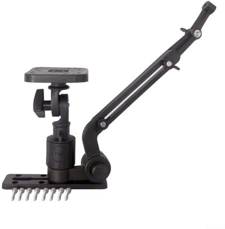 JoyousMall Support de montage rétractable pour kayak Orientation réglable et design stable