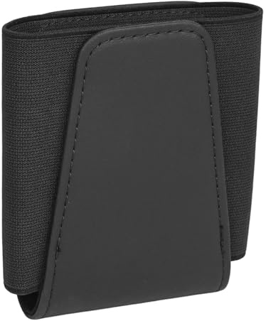 Qirc Car Seat Side Storage Pocket, Leather Multifunctional Small Organiser, Universal Car Pocket Pouch Cell Phone Holder for Phone, sunglass, wallet, ect (A Black Line)