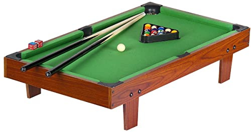 BAYAGU Tavolo Multigioco per Ragazzi e Adulti – Calcio Balilla, Biliardo, Air Hockey, Ping Pong e Altri Giochi, Tavolo in MDF Solido, Multifunzionale per Casa e Divertimento, 4in1, 15 in 1