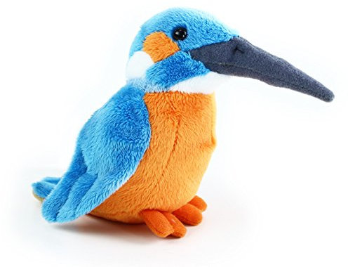 Rappa 505100 Plüschtier Plüschvogel Vogel Eisvogel - 12 cm