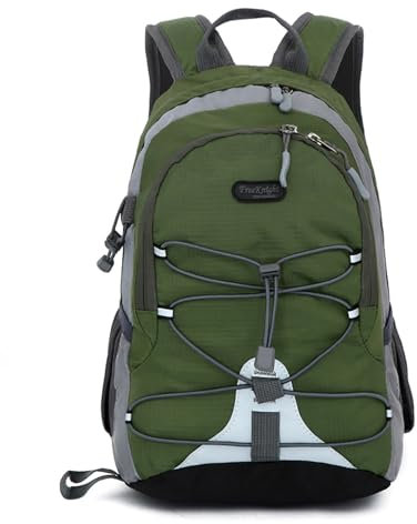 Bseash 10L kleinen Rucksack für Kinder im Alter von 3-6 Mädchen Jungen unter 1,0 Meter, Mini Outdoor Sport Wandern Reisen wasserdicht Daypack (Armee-grün)