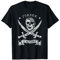 Piratenflagge Outfit Vintage Piraten Kostüm Totenkopf Pirat T-Shirt