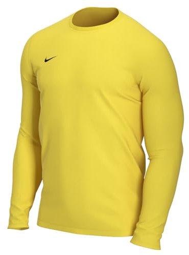 Nike Herren M Nk Dry Park Vii Jsy Ls T shirt, Gelb, M EU