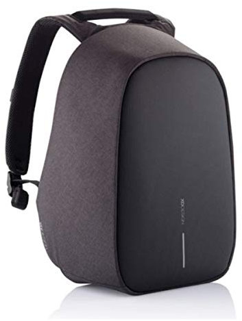 XD Design Bobby Hero Small Zaino Antifurto USB Nero (Borsa Unisex)